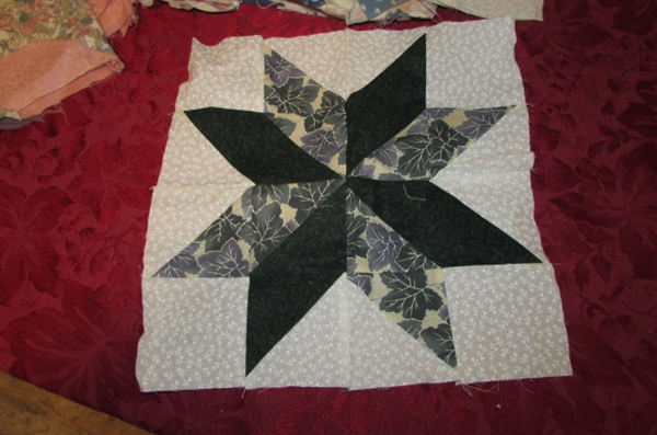 PIECED QUILT SQUARES 