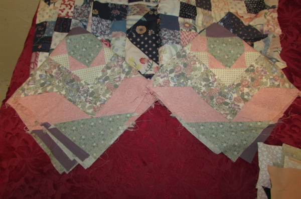 PIECED QUILT SQUARES 