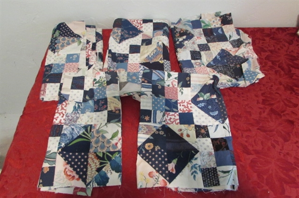 PIECED QUILT SQUARES 