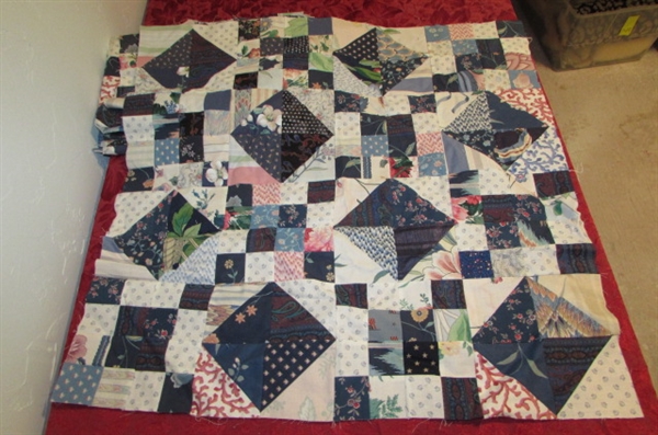 PIECED QUILT SQUARES 