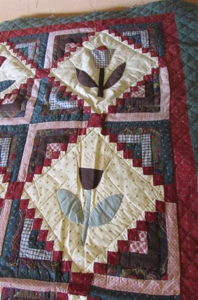 TULIP/FLOWER QUILT