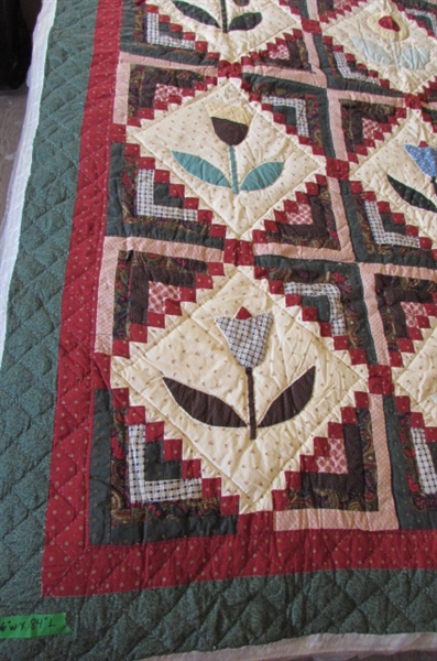 ANOTHER TULIP/FLOWER QUILT