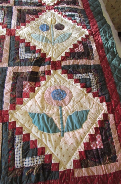 ANOTHER TULIP/FLOWER QUILT