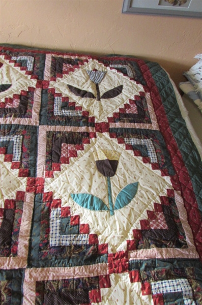 ANOTHER TULIP/FLOWER QUILT