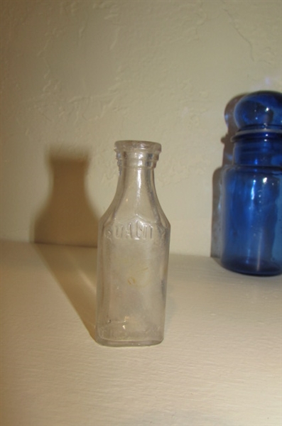 VINTAGE BOTTLES AND LITTLE NICK NACKS