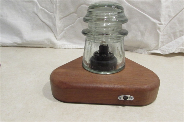 ELECTRIC INSULATOR NIGHT LIGHT AND OTHER COLOR INSULATORS