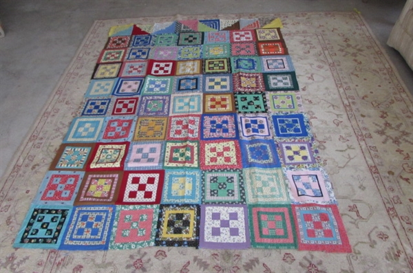 HANDMADE QUILT TOPPER