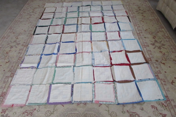 HANDMADE QUILT TOPPER