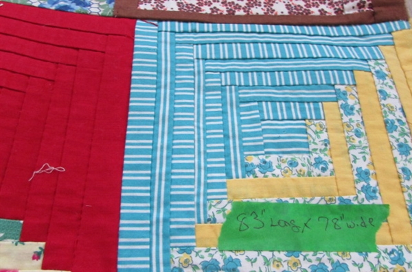 HANDMADE QUILT TOPPER