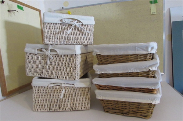 WICKER BASKETS