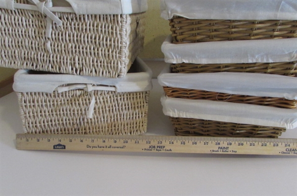 WICKER BASKETS