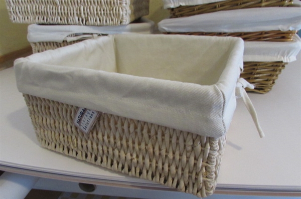 WICKER BASKETS