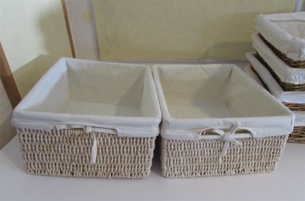 WICKER BASKETS