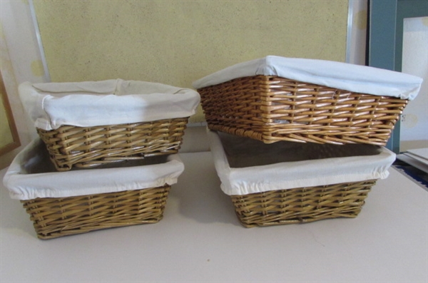 WICKER BASKETS