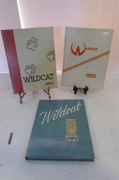 YEARBOOKS-WILDCATS WOODSIDE CALIFORNIA