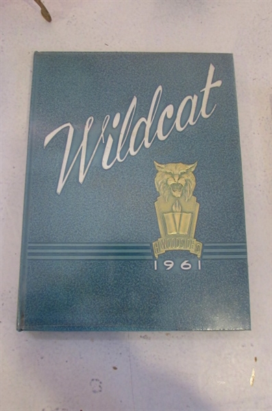 YEARBOOKS-WILDCATS WOODSIDE CALIFORNIA