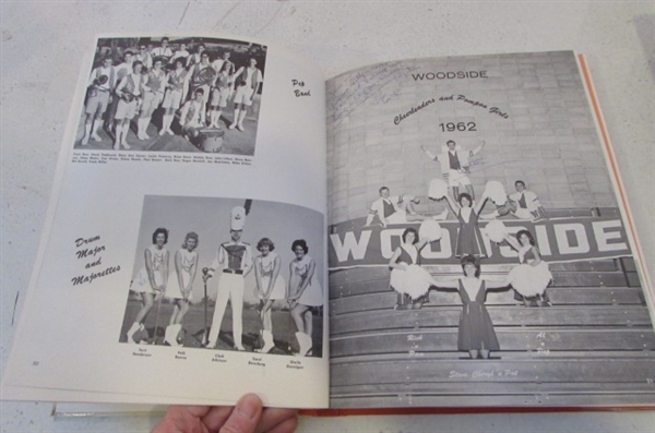 YEARBOOKS-WILDCATS WOODSIDE CALIFORNIA