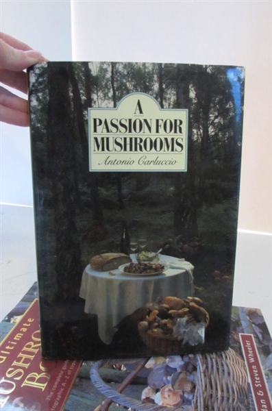 MUSHROOM BOOKS HOW TO FIND AND WHICH ONES TO EAT