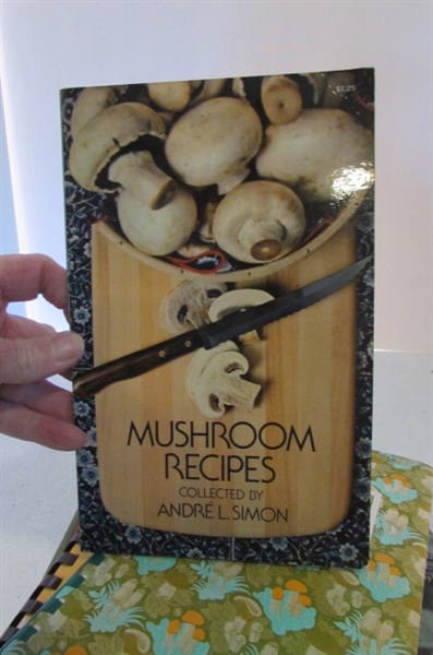 MUSHROOM RECIPE BOOKS AND ANOTHER ULTIMATE MUSHROOM BOOK