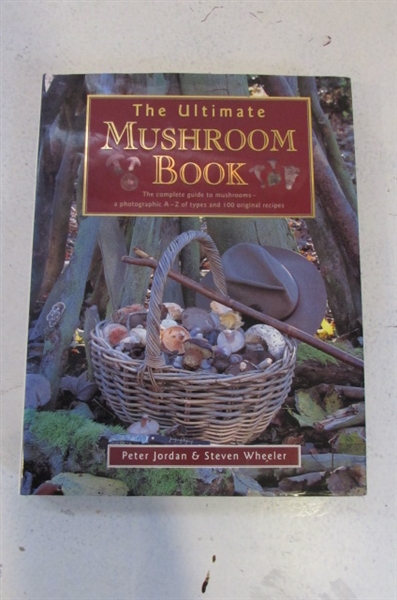 MUSHROOM RECIPE BOOKS AND ANOTHER ULTIMATE MUSHROOM BOOK