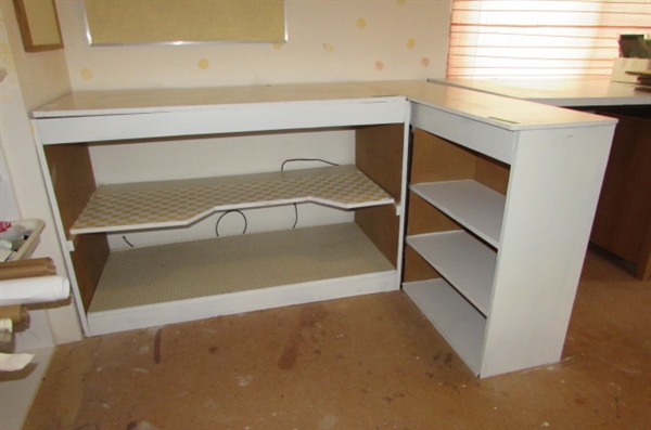 2-PIECE L-SHAPED CABINET