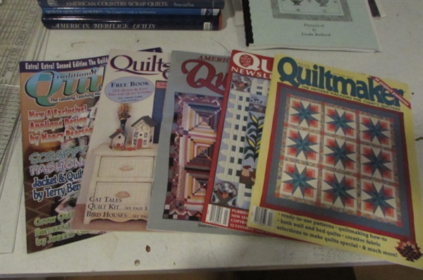 QUILTING BOOKS, PATTERNS & CUTTING MATS