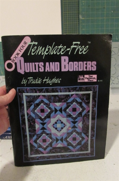 QUILTING BOOKS, PATTERNS & CUTTING MATS