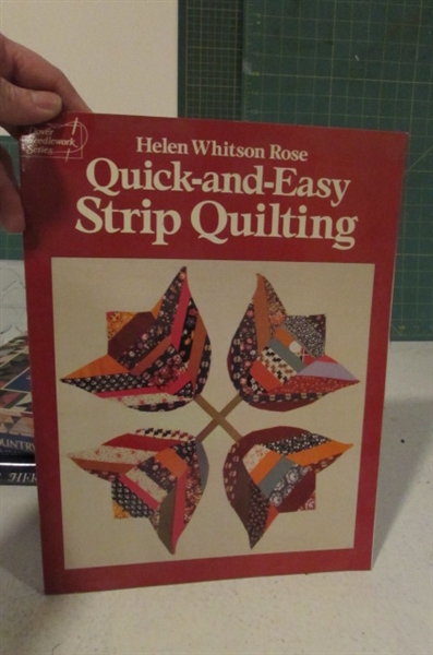 QUILTING BOOKS, PATTERNS & CUTTING MATS