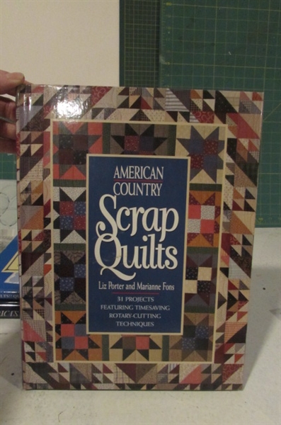 QUILTING BOOKS, PATTERNS & CUTTING MATS