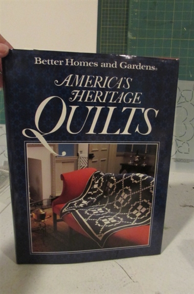 QUILTING BOOKS, PATTERNS & CUTTING MATS