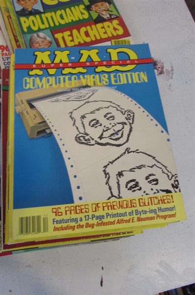 MAD MAGAZINES 1980's & 1990's