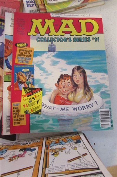 MAD MAGAZINES 1980's & 1990's