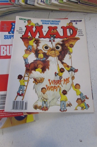 MAD MAGAZINES 1980's & 1990's