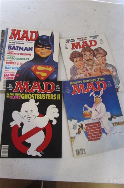 MAD MAGAZINES 1980's & 1990's