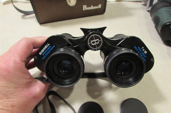 BUSHNELL AND CARSON BINOCULARS