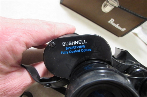 BUSHNELL AND CARSON BINOCULARS