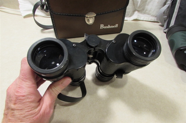 BUSHNELL AND CARSON BINOCULARS