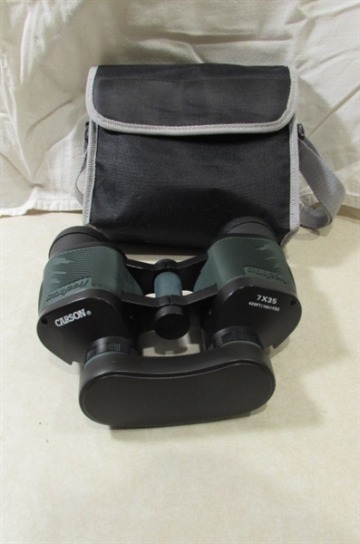 BUSHNELL AND CARSON BINOCULARS