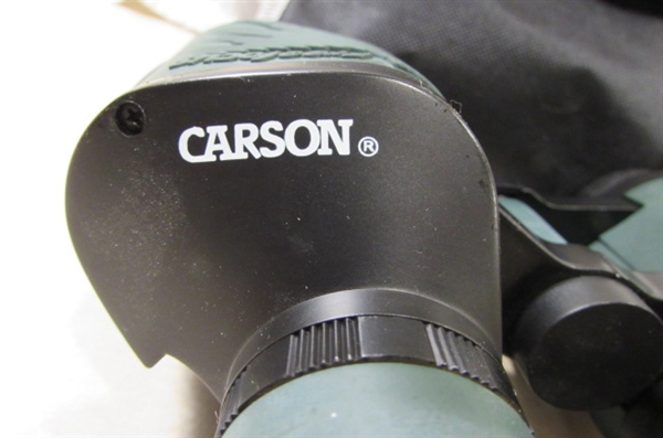 BUSHNELL AND CARSON BINOCULARS