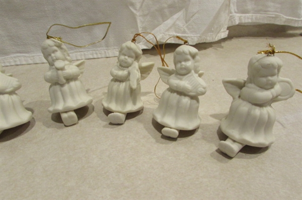 MUSICAL ANGEL CHRISTMAS ORNAMENTS