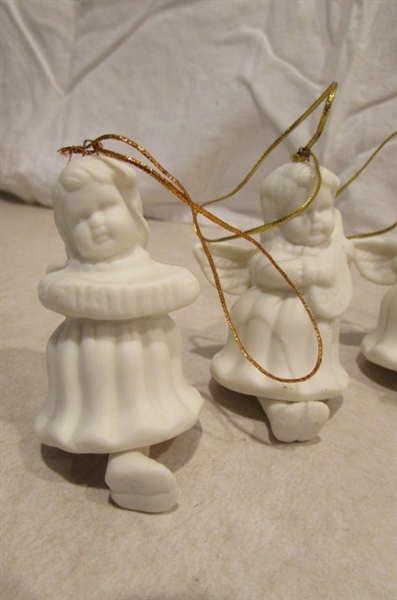 MUSICAL ANGEL CHRISTMAS ORNAMENTS