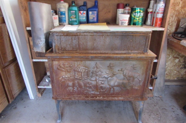 VINTAGE JOTUL WOOD STOVE