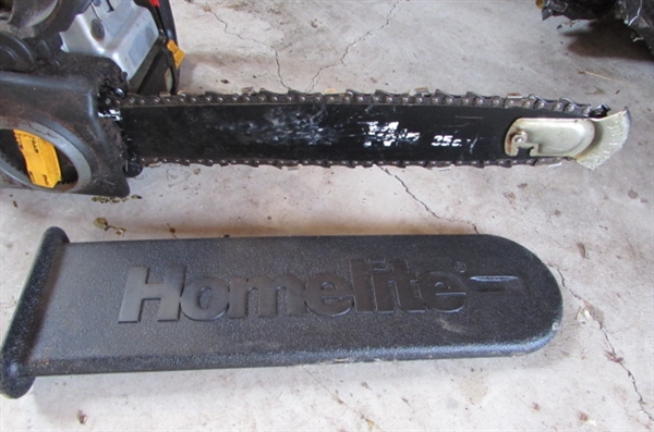 35cc HOMELITE CHAINSAW