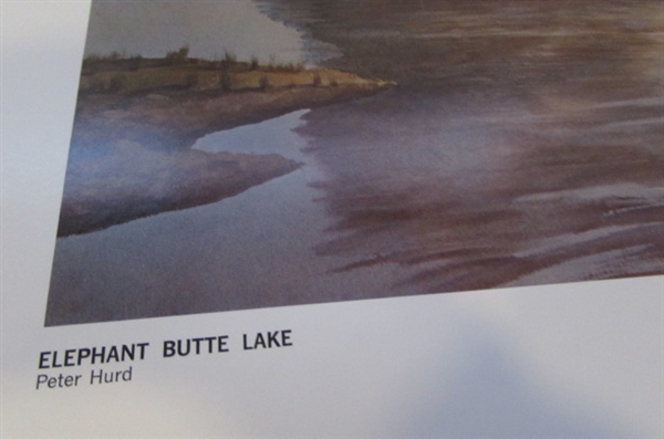 BUREAU OF RECLAMATION ART COLLECTION PRINTS