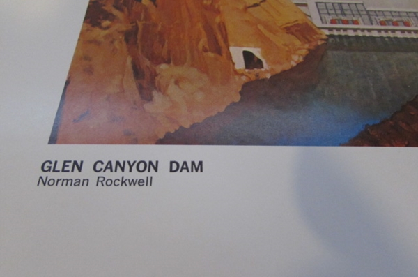 BUREAU OF RECLAMATION ART COLLECTION PRINTS