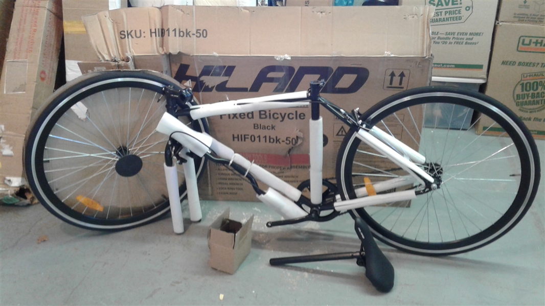 Hiland Fixed Bicycle HIF011bk-50