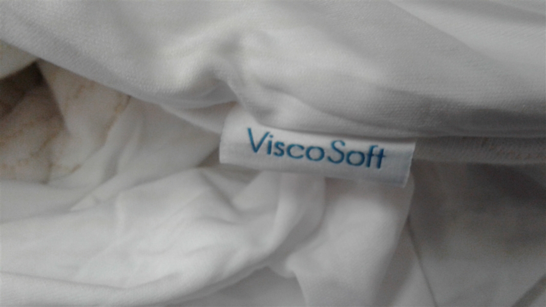  ViscoSoft Copper Mattress Pad King | Extra Plush Pillowtop Mattress Topper for Pain Relief
