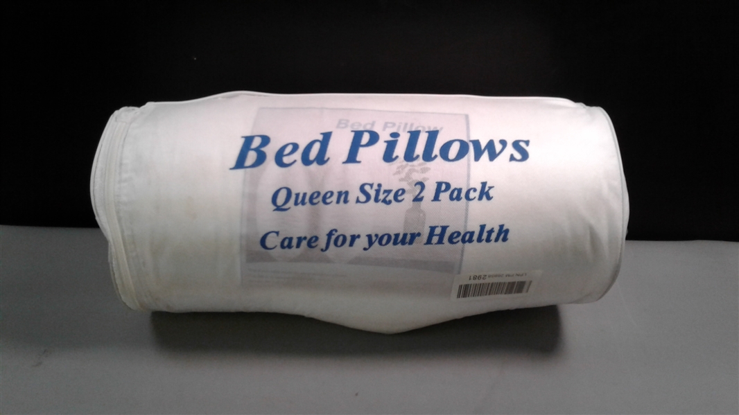 2 Pack Queen Size Bed Pillows