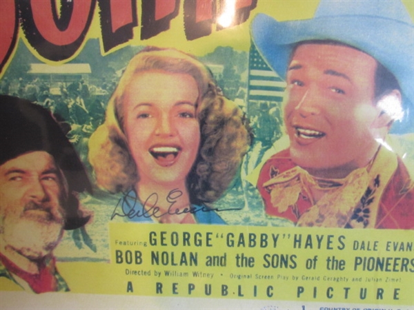 Lot Detail - ROY ROGERS & GENE AUTRY MOVIE POSTERS