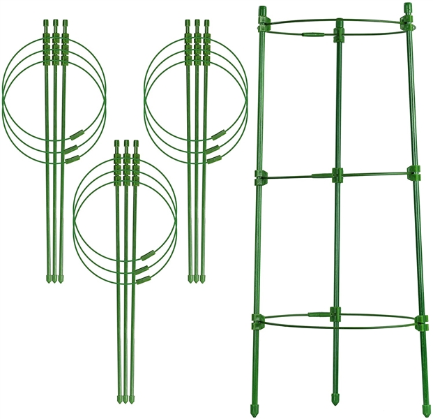  Esteban 36-Inch (3 Pack) Adjustable, Collapsible Tomato Cage